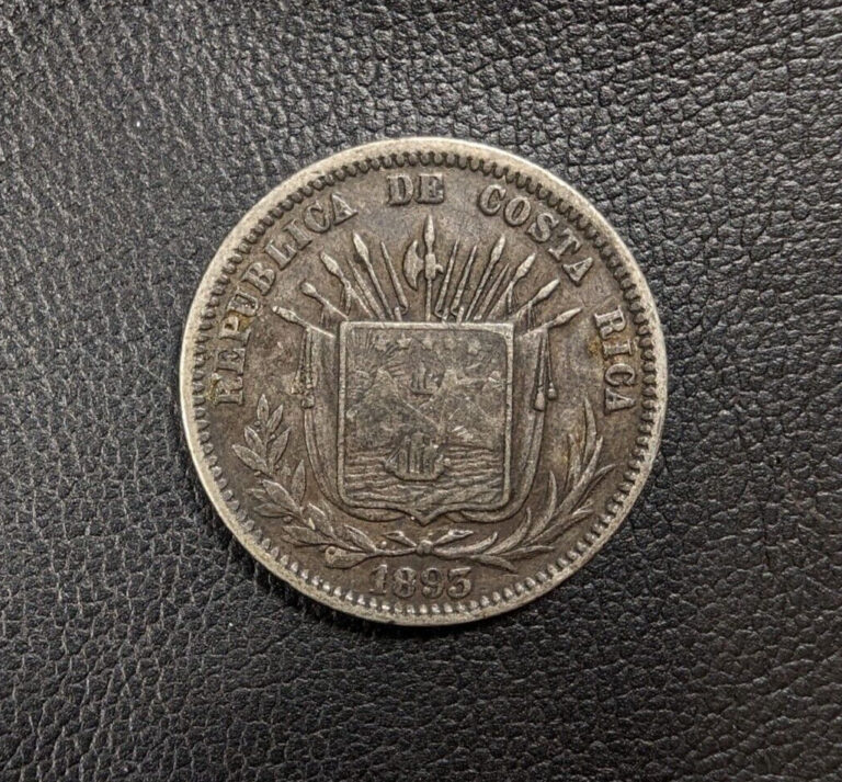 Read more about the article 1893 Costa Rica Silver 25 Centavos