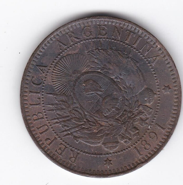 Read more about the article 1891 Argentina 2 Centavos  better grade