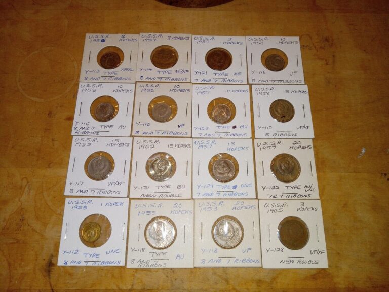 Read more about the article ussr coins lot 1938 -1965