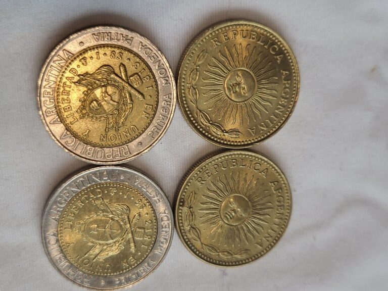 Read more about the article Lot Of 4 Argentina Coins