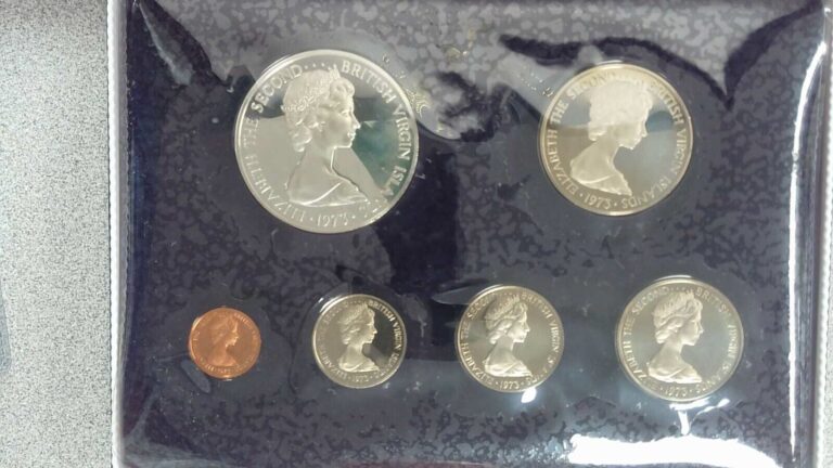 Read more about the article First Coinage of the British Virgin Islands 1973 Proof Set Franklin Mint