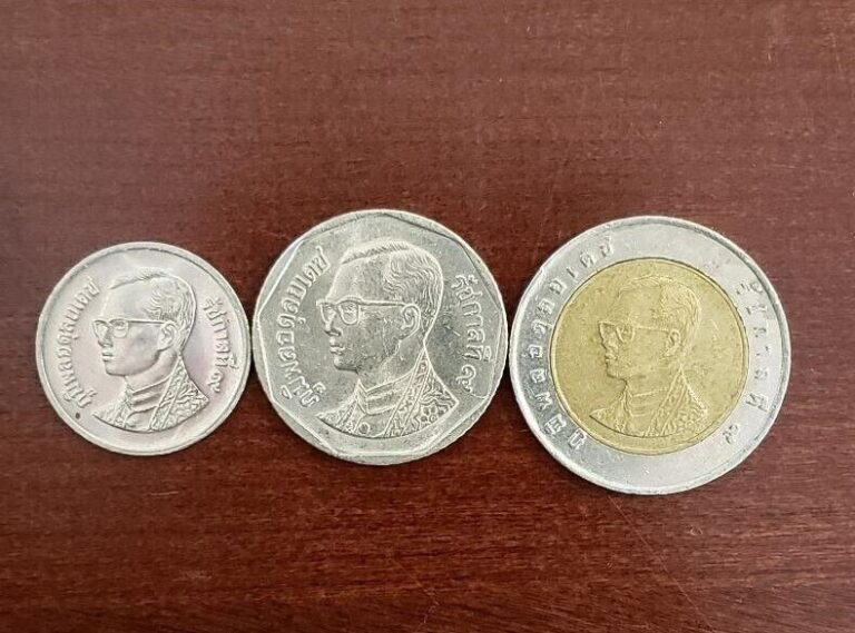 Read more about the article Thailand 1 2 5 Baht. 3 Coins Set.