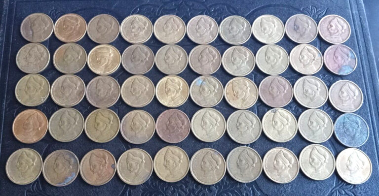 Read more about the article Greece Coin Lot 50 Coins Vintage Greek Pre-Euro