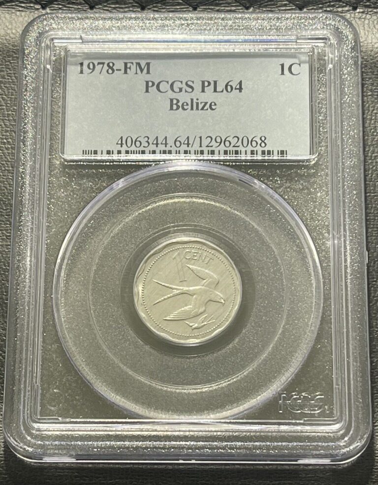 Read more about the article Belize 1978FM One Cent Coin: PCGS PL64