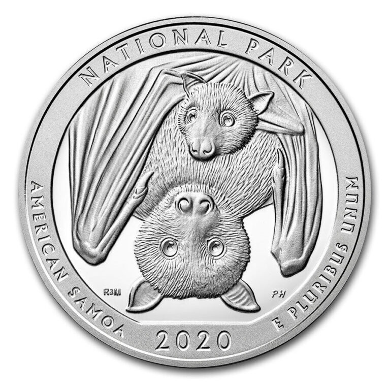 Read more about the article 2020 5 oz Silver ATB National Park of American Samoa  AS – SKU#197510