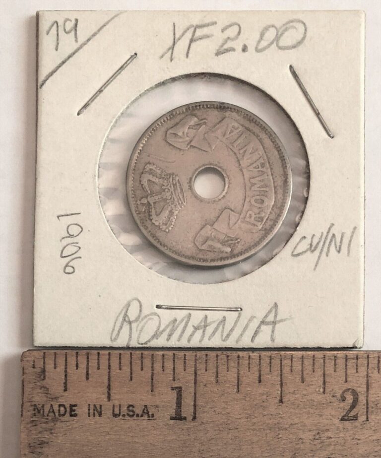 Read more about the article 1906 Romania 20 bani Coin – KM#33