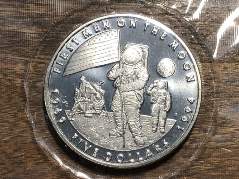 Read more about the article Uncirculated 1994 Marshall Islands First Men On The Moon $5 Commemorative Coin