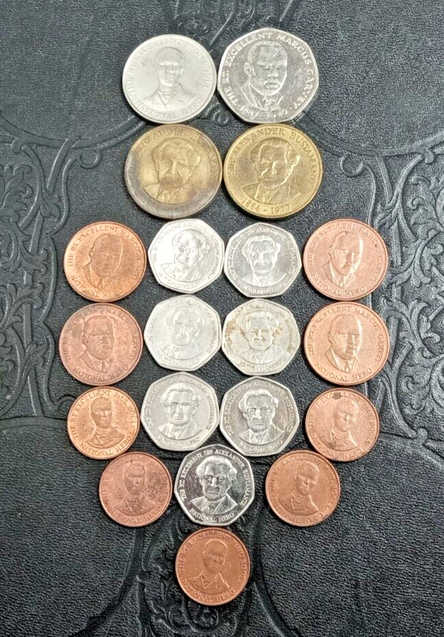 Read more about the article JAMAICA Coin Lot 20 Coins Various Years