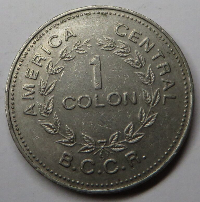 Read more about the article Costa Rica Colon 1976(sm) Copper-Nickel KM#186.4