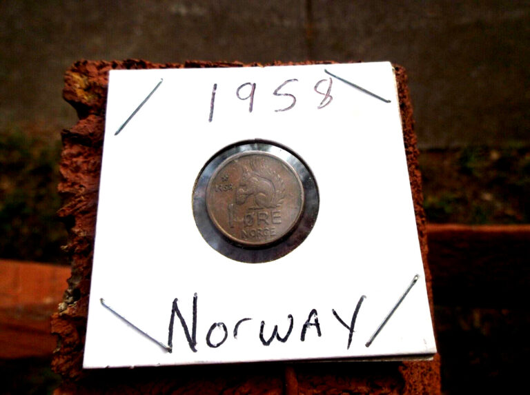 Read more about the article 1958 Norway 1 Ore Coin Old Collectible European Coins Money Monedas Rare Moneda