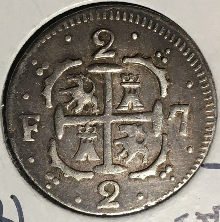 Read more about the article Venezuela Caracas Province Morilleros 2 Reales 1819 Lion KM C-6.1