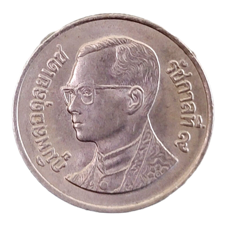 Read more about the article Thailand 1 Baht  Rama IX Coin Copper Nickel Nice Details