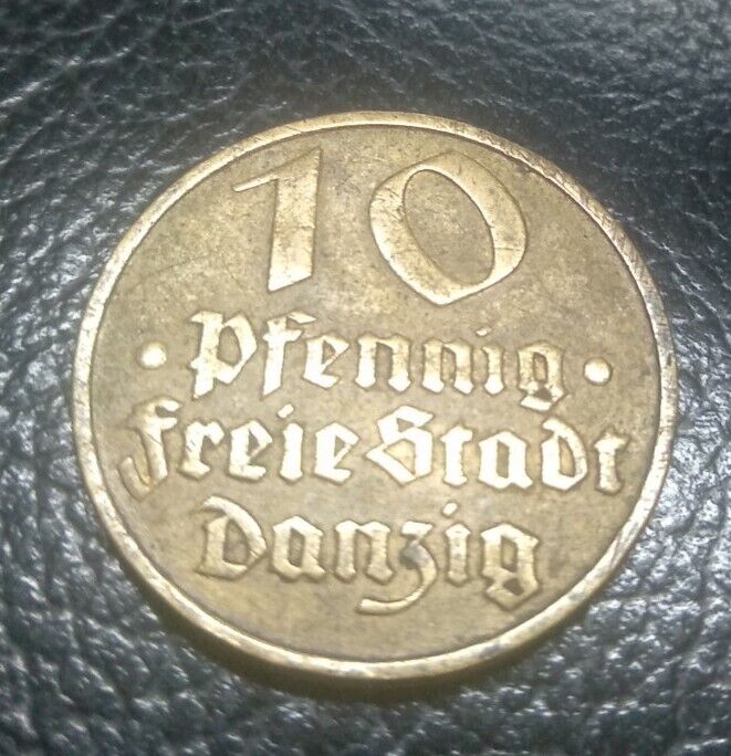 Read more about the article DANZIG POLISH COIN 10 PFENNIG 1932 FISH.