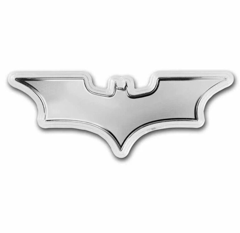 Read more about the article 2022 Samoa 1 oz Silver Batman Batarang Shaped Coin BU