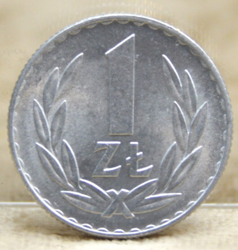 Read more about the article Poland 1971 MW  1 Zlote Uncirculated  Aluminum