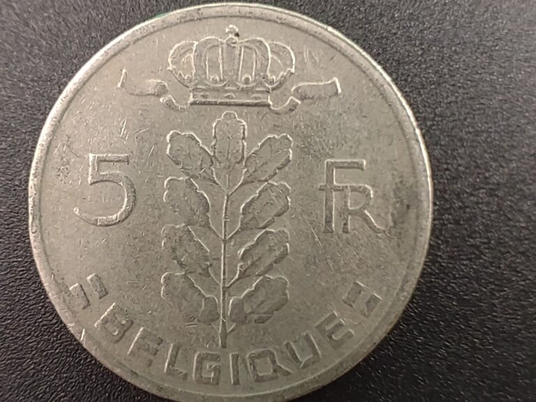 Read more about the article 1967 BELGIUM 5 FRANCS CIRCULATED Combined Shipping Available