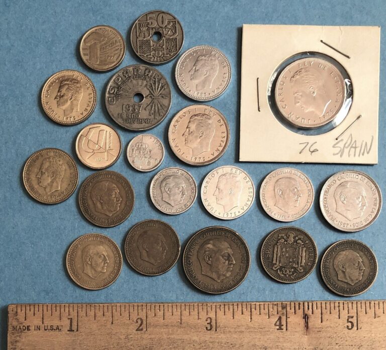Read more about the article Spain Coins – Lot of 20 Coins