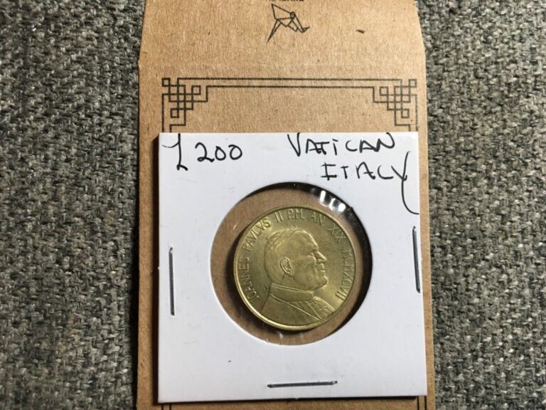 Read more about the article 1997 VATICAN CITY 200 LIRE COIN # 1807s 🇻🇦