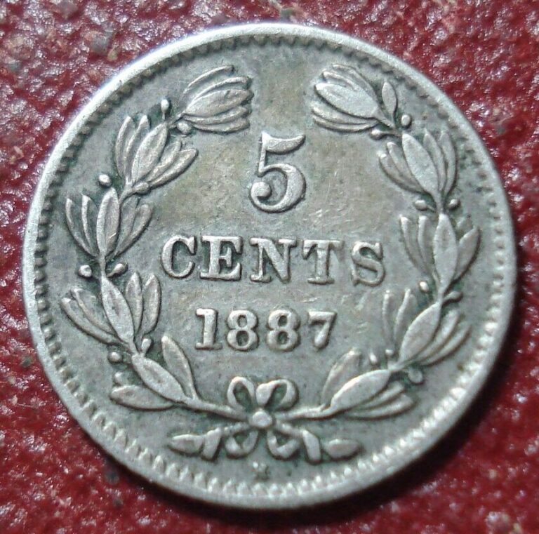 Read more about the article 1887-H NICARAGUA 5 CENTAVOS IN VF CONDITION