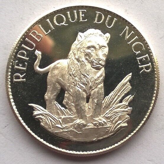 Read more about the article Niger 1968 Lion 10 Francs Silver Coin