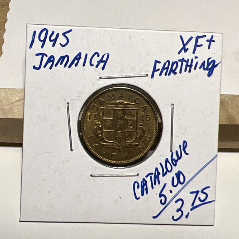 Read more about the article 1945 Jamaica Farthing XF (INV B)