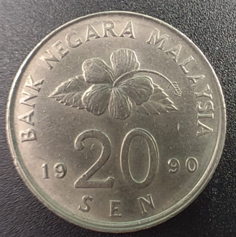 Read more about the article MALAYSIA 20 SEN 1990 Coin Uncirculated