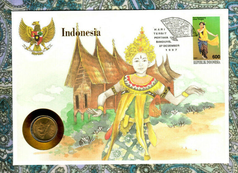 Read more about the article E Coins of All Nations Indonesia 50 Rupiah 1994 KM-52 UNC