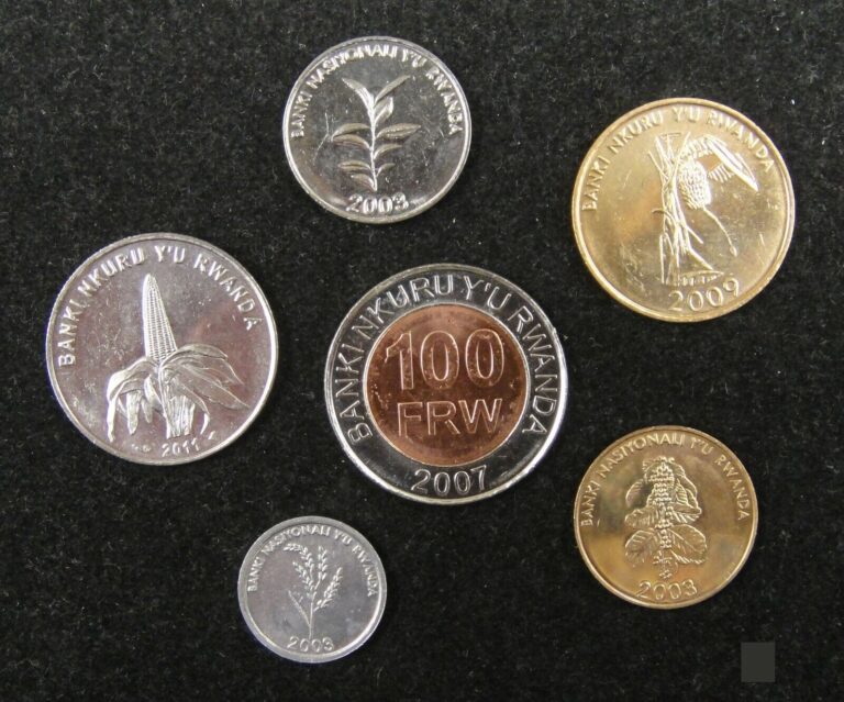 Read more about the article Rwanda coins set of 6 pieces Uncirculated