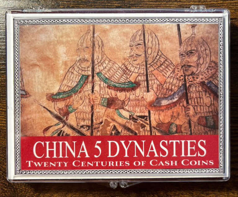 Read more about the article ANCIENT CHINESE COINS 5 DYNASTIES COLLECTION OF CASH COINS