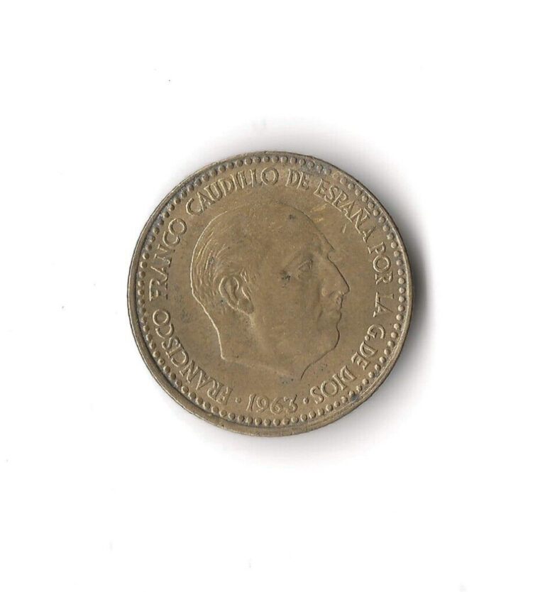 Read more about the article 1963 Spain – Una Peseta – 186