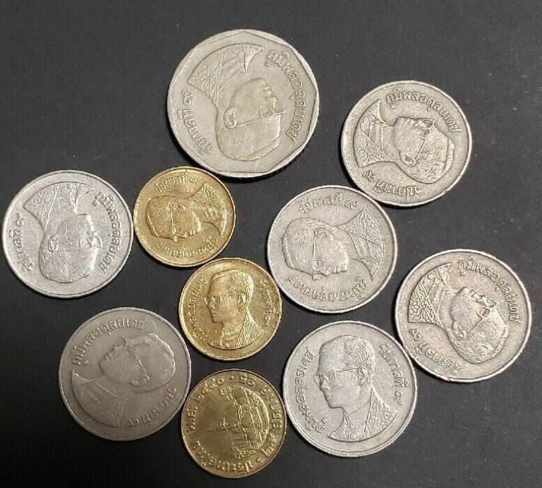 Read more about the article Thailand Coins Lot of 10 Mix Dates and Denomination