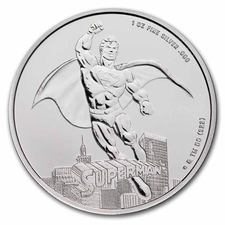 Read more about the article 2023 Samoa 1 oz Silver DC Comics Superman BU – SKU#263113