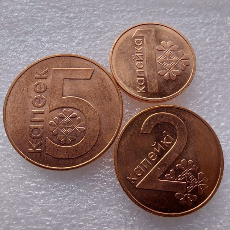 Read more about the article World Coin Belarusian 1/ 2/ 5  Kopeks 2009 Belarus Coins Kopek  Lot 3 pcs#487m