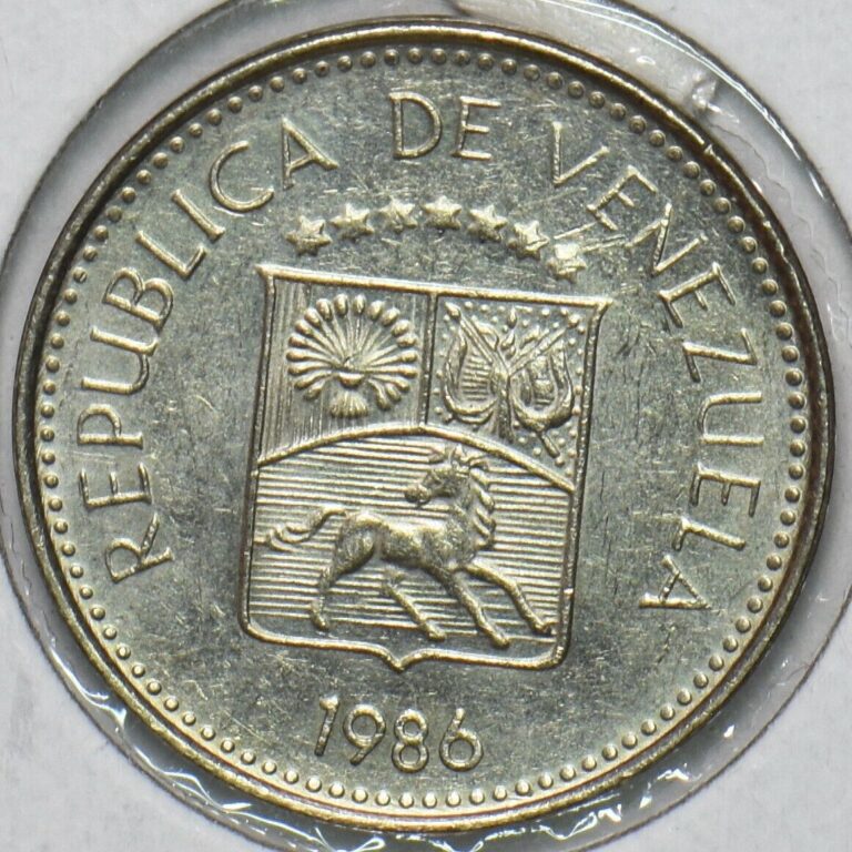 Read more about the article Venezuela 1986 5 Centimos 152706 combine shipping