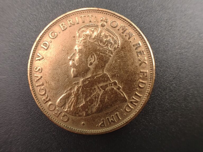 Read more about the article 1920 Australia Penny – Bronze Coin – George V Polished