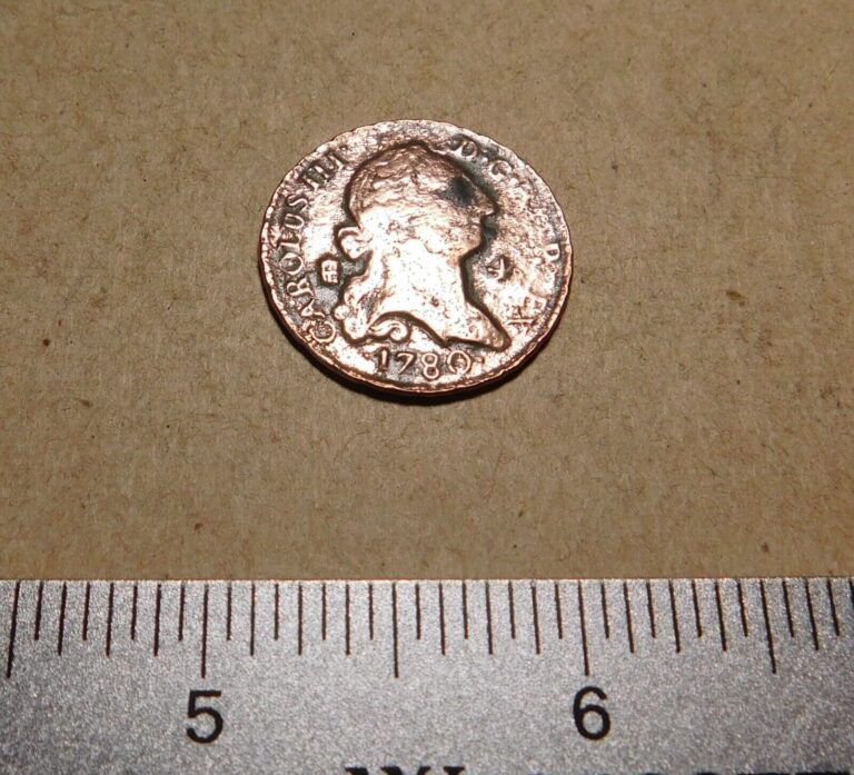 Read more about the article 1780 Spanish coin  metal detector find !!