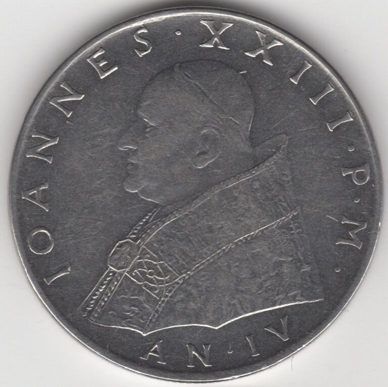 Read more about the article 1962 IV Vatican City 100 Lire Coin