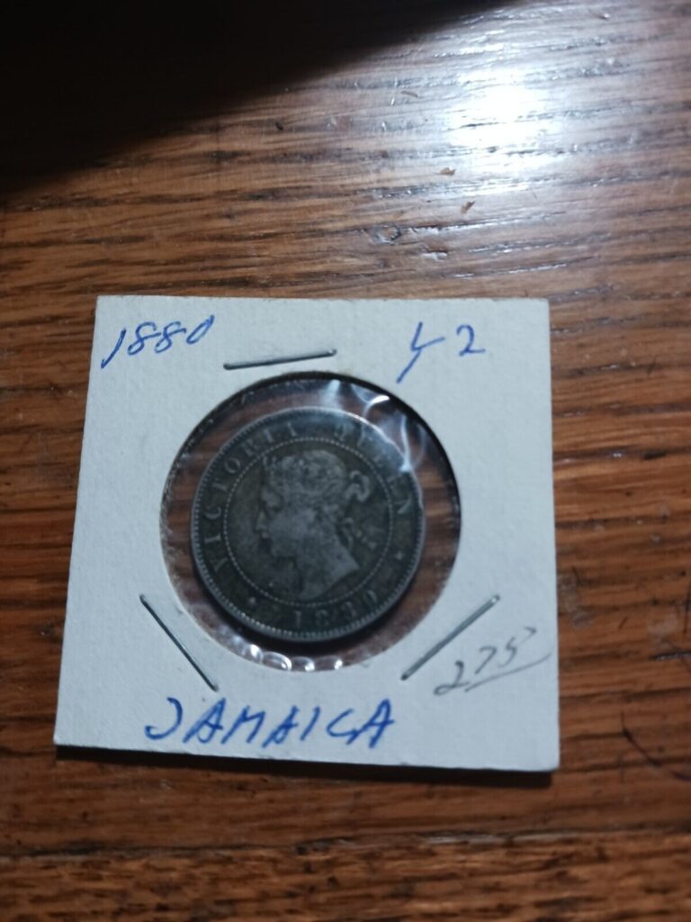 Read more about the article 1880 Jamaica Half Penny  Free Shipping