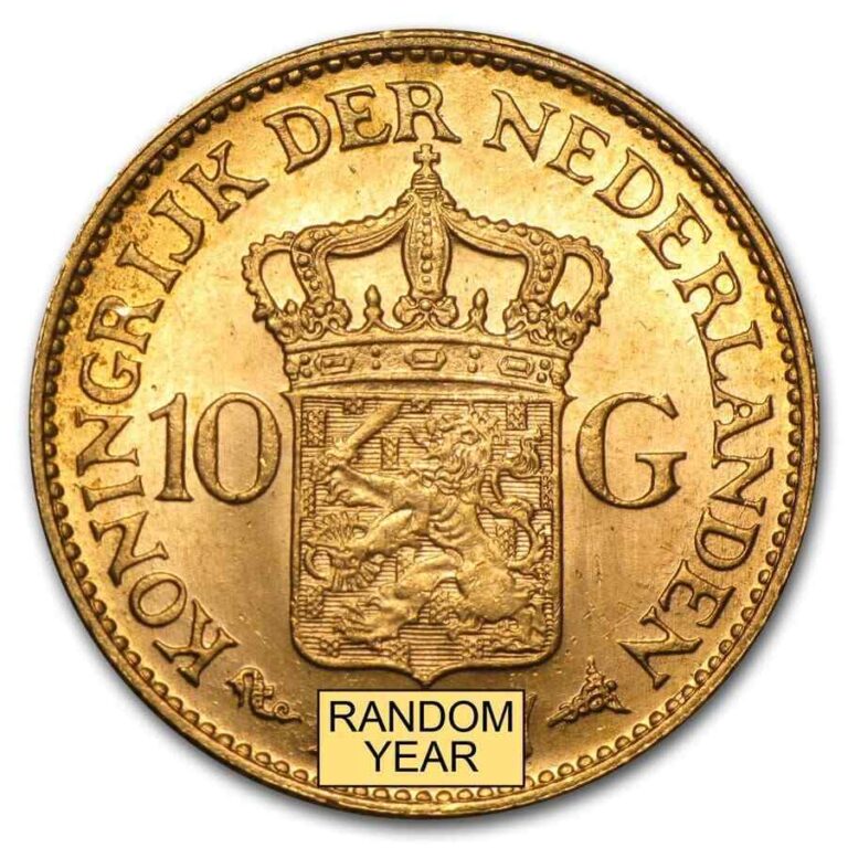 Read more about the article Netherlands Gold 10 Guilders Average Circ