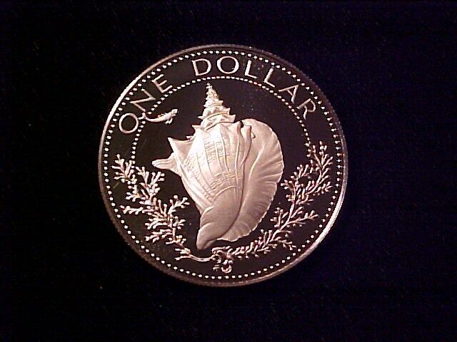 Read more about the article BAHAMAS CONCH $1 DOLLAR SILVER PROOF 1975 GEM CAMEO NICE