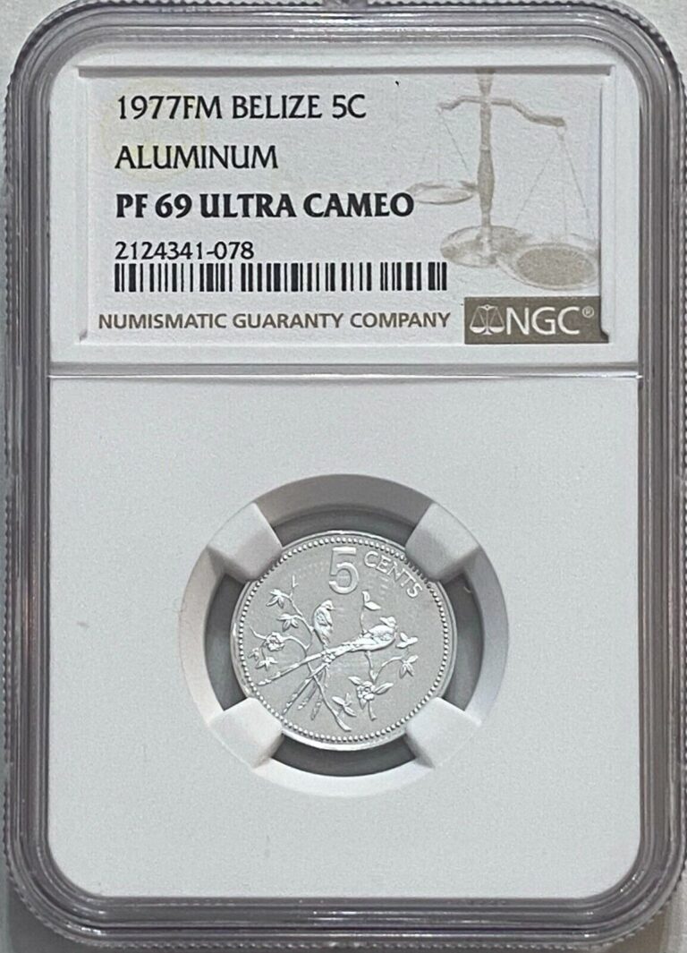 Read more about the article 1977-FM BELIZE 5 CENT NGC PF 69 UC COIN FINEST KNOWN