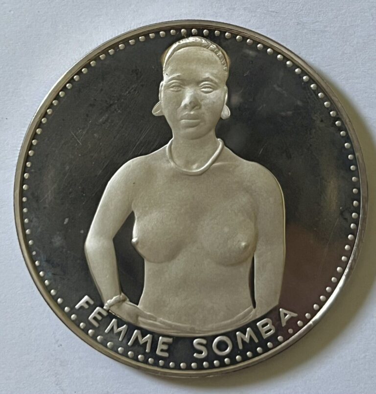 Read more about the article Dahomey 1971 Somba Woman 1000 Francs 1.65 Silver Coin Proof