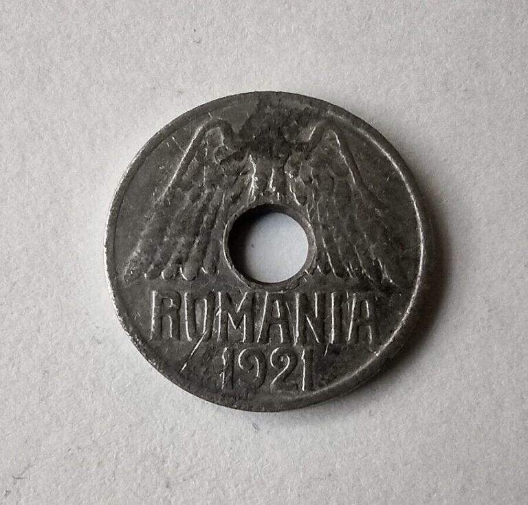 Read more about the article ROMANIA 50 Bani Coin 1921 King Ferdinand I – Antique Coin RARE
