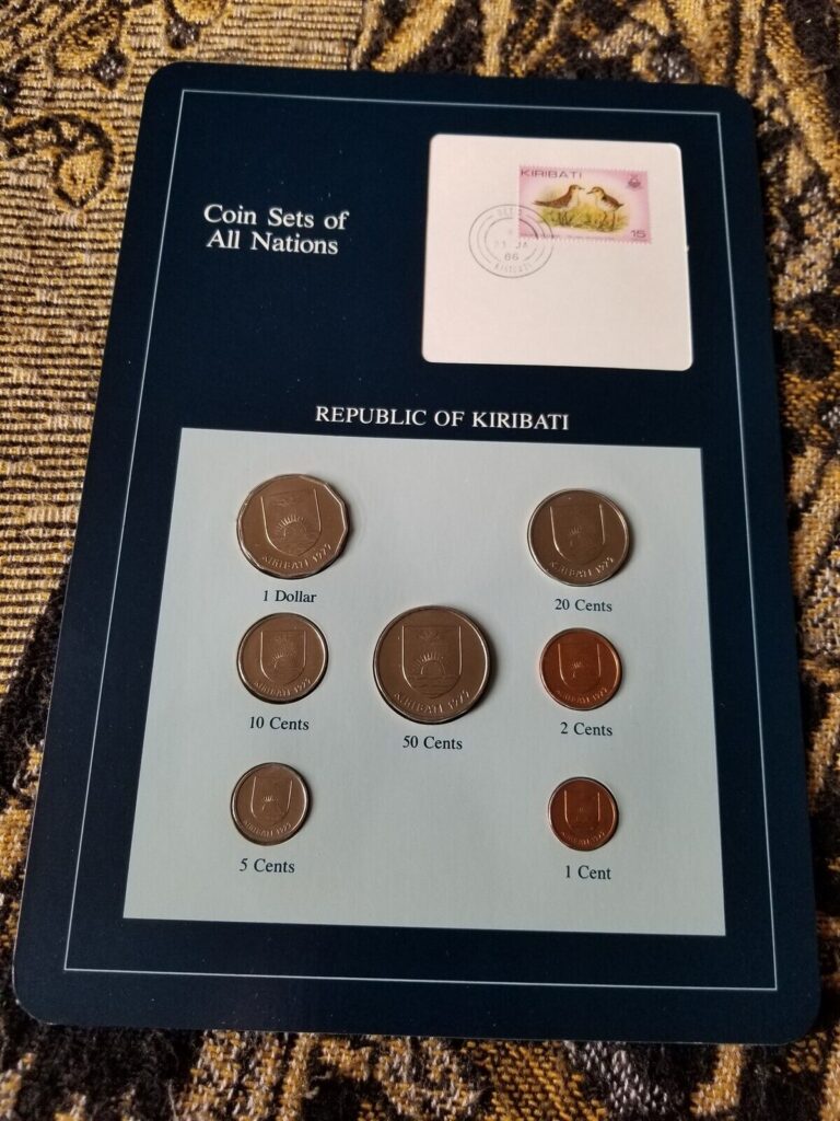 Read more about the article Coins of All Nations – Coins and Stamp Set – Kiribati 1979