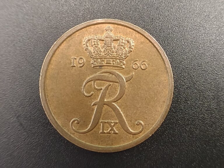 Read more about the article 1966 Denmark 5 Ore Uncirculated
