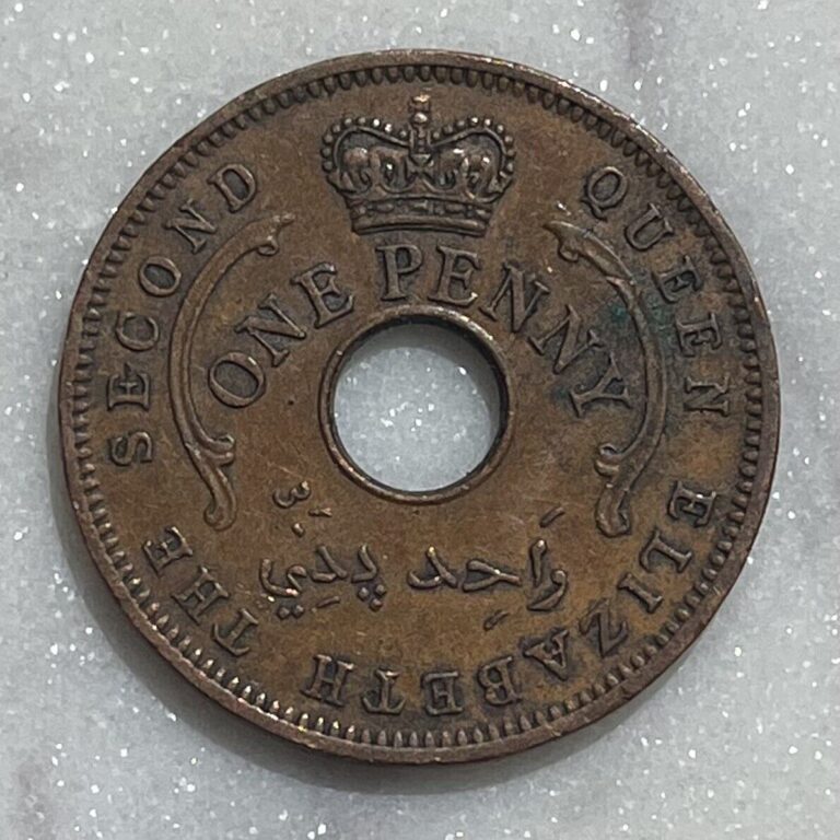 Read more about the article 1959 | British Nigeria – 1 Penny coin XF