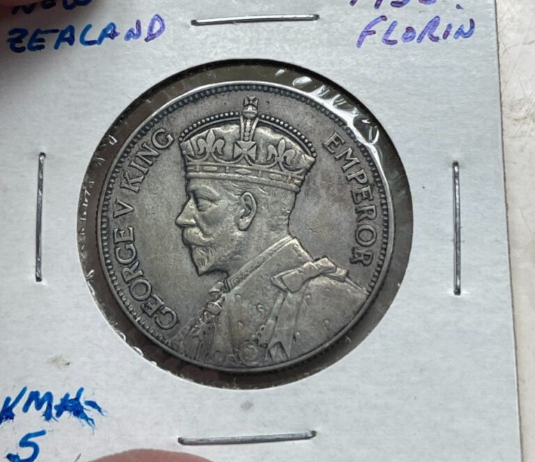 Read more about the article 1946 New Zealand 1 One Florin  bg