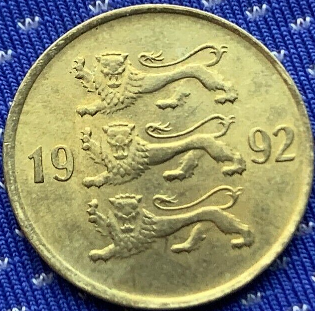 Read more about the article 1992 Estonia 20 Senti Coin BU UNC  RARE CONDITION   #BX167