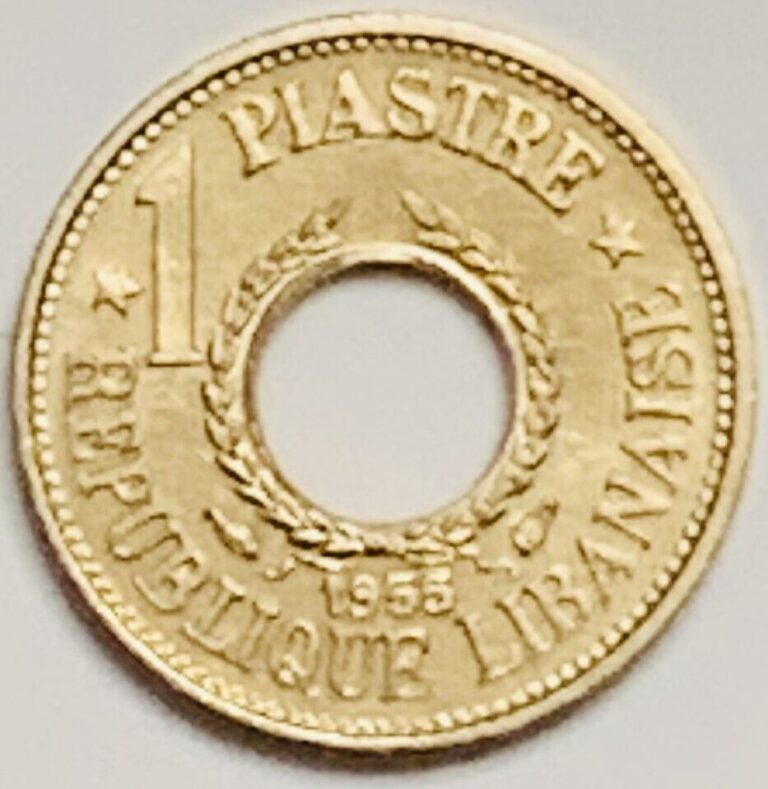 Read more about the article 1955 Lebanon Piastre KM# 19 Uncirculated Condition