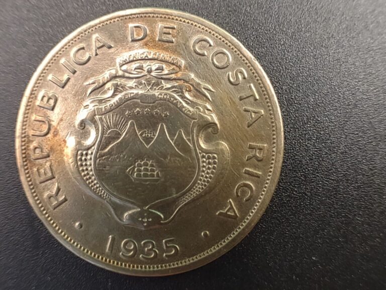 Read more about the article 1935 Costa Rica 1 Colon World Coin Polished